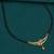 gold plated diamond mangalsutra 