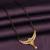 gold plated diamond mangalsutra 