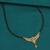 gold plated diamond mangalsutra 