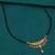 gold plated diamond mangalsutra 