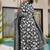 Black muslin anarkali salwar suit