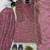 purple silk blend salwar suit dupatta