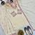 cream silk blend salwar suit dupatta