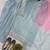 grey satin silk blend salwar suit dupatta