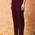 wine vichitra silk blend anarkali suit