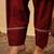 Maroon pure cotton embroidered kurta set with farsi salwar