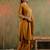 Mustard pure cotton embroidered kurta set with farsi salwar