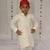 Ivory embroidered georgette kurta set