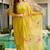 yellow rayon salwar suit with dupatta