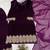 wine velvet salwar suit dupatta