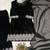 black velvet salwar suit dupatta