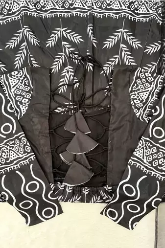 black anarkali salwar suit dupatta