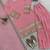 light pink faux georgette salwar suit dupatta