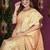 Beige Banarasi Satin  Saree with Heavy Zari & Thread Work | Wedding & Festive Wear