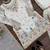 white silk blend salwar suit dupatta