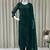 green georgette salwar suit dupatta