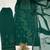 green georgette salwar suit dupatta