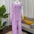 lavender faux georgette salwar suit dupatta