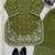 mahendi silk blend salwar suit dupatta