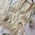 beige salwar suit dupatta