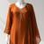 brown salwar suit dupatta