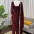 brown faux georgette salwar suit dupatta