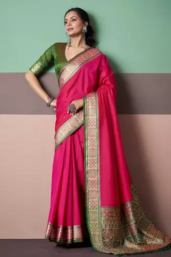 Elegant patola silk blend saree collection for women 