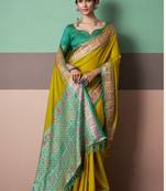 Elegant patola silk blend saree 