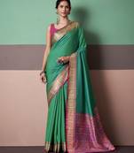 Elegant patola silk blend saree 
