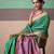 Elegant patola silk blend saree 