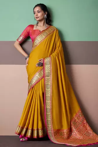 Elegant patola silk blend saree collection for women 