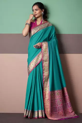 Elegant patola silk blend saree collection for women 