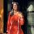 RUST  ROMAN SILK SHORT KURTI     COMFORTABLE & STYLISH LOOK
