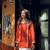 RUST  ROMAN SILK SHORT KURTI     COMFORTABLE & STYLISH LOOK