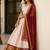 Beige Cotton Embroidered Lehenga Choli