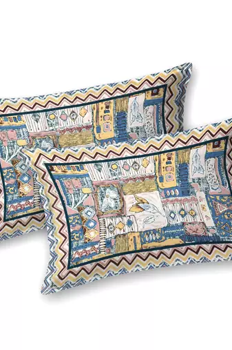 bedsheet with pillow covers for home & bedroom use