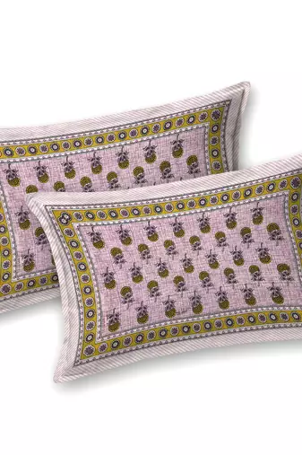 bedsheet with pillow covers for home & bedroom use