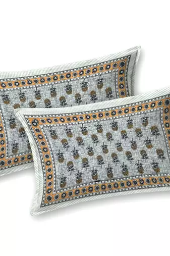 bedsheet with pillow covers for home & bedroom use