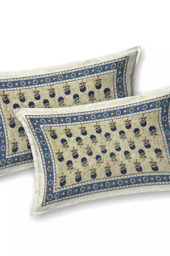 bedsheet with pillow covers for home & bedroom use