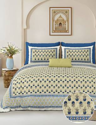bedsheet with pillow covers for home & bedroom use 1