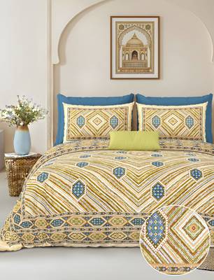 bedsheet with pillow covers for home & bedroom use 3