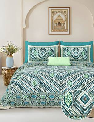 bedsheet with pillow covers for home & bedroom use 4