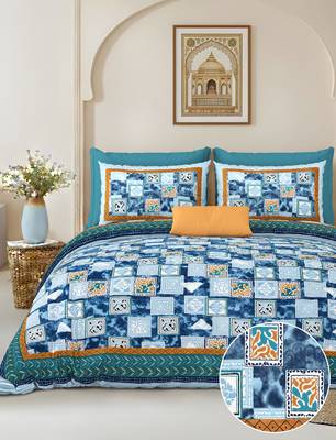 bedsheet with pillow covers for home & bedroom use 4