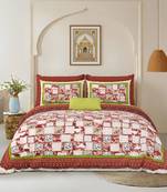 bedsheet with pillow covers for home & bedroom use
