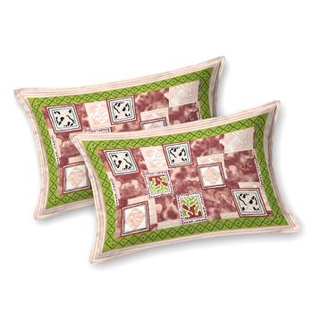 bedsheet with pillow covers for home & bedroom use 2
