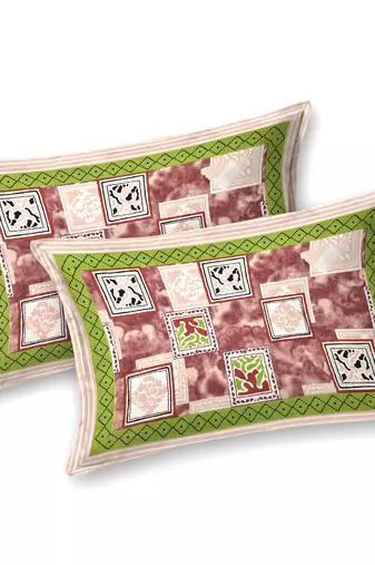 bedsheet with pillow covers for home & bedroom use