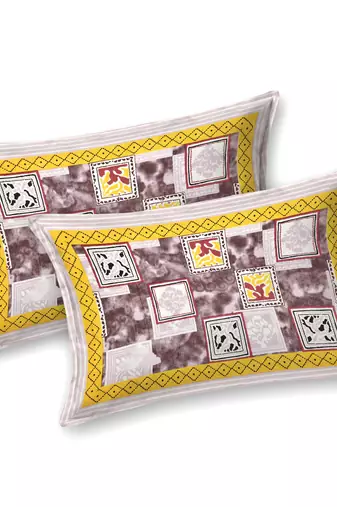 bedsheet with pillow covers for home & bedroom use