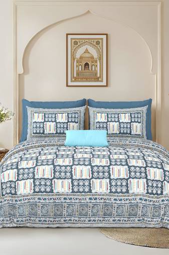 bedsheet with pillow covers for home & bedroom use