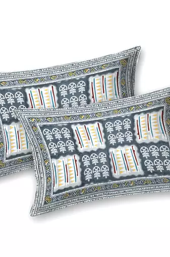 bedsheet with pillow covers for home & bedroom use