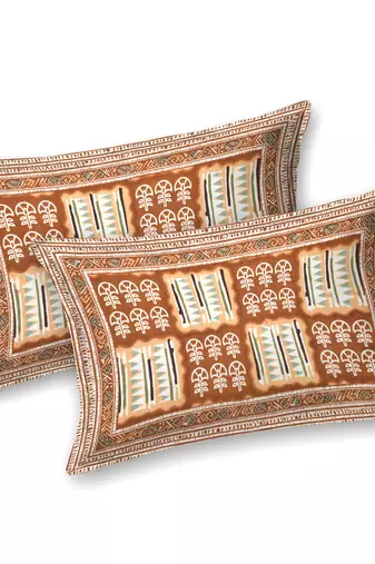 bedsheet with pillow covers for home & bedroom use